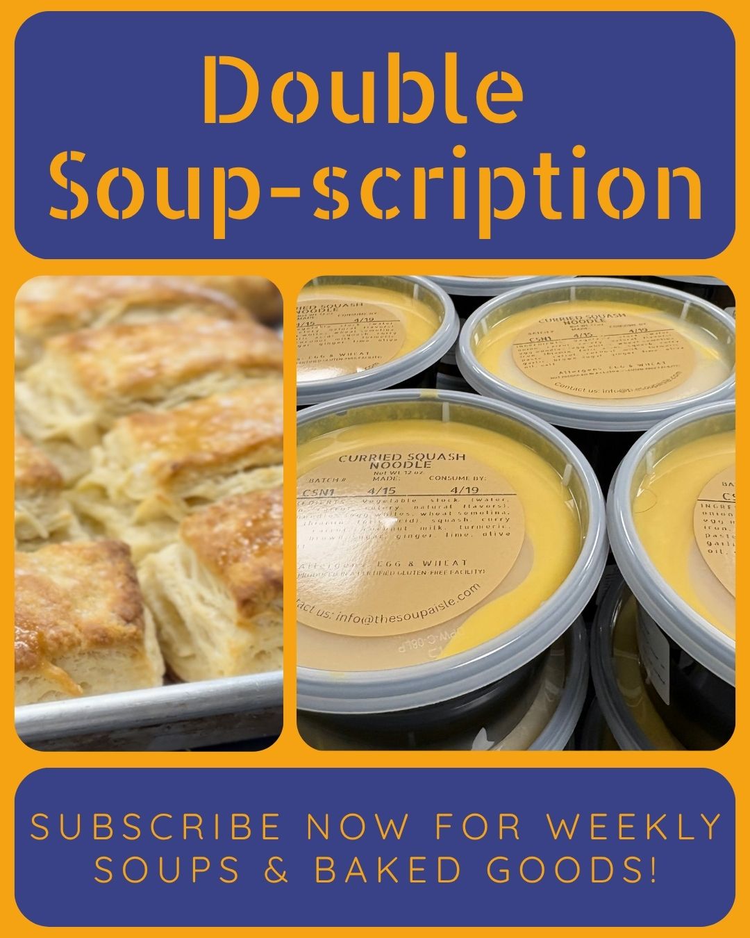Double Monthly Soup-scription