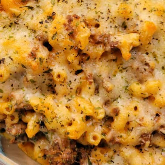 Cheesy Hamburger Bake