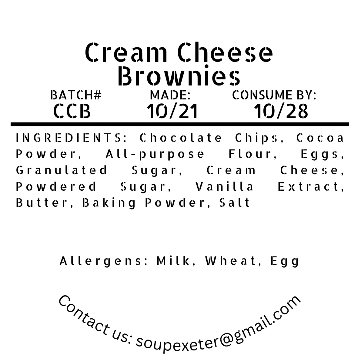 Cream Cheese Brownies