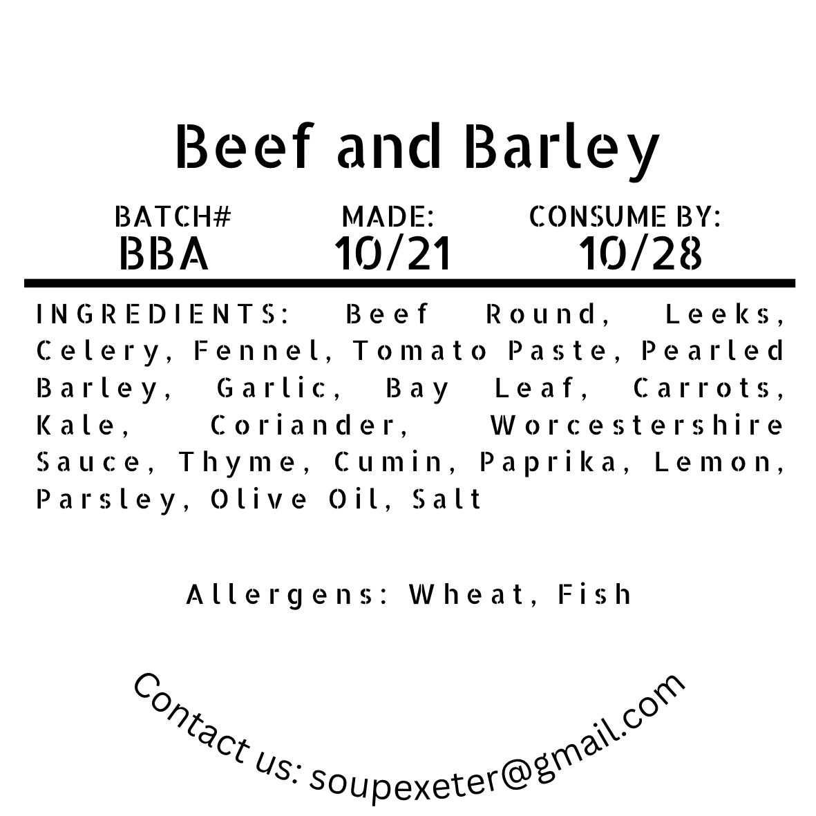 Beef and Barley