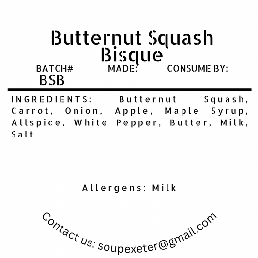 Butternut Squash Bisque