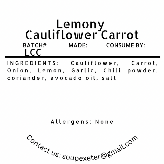 Lemony Cauliflower Carrot (V)