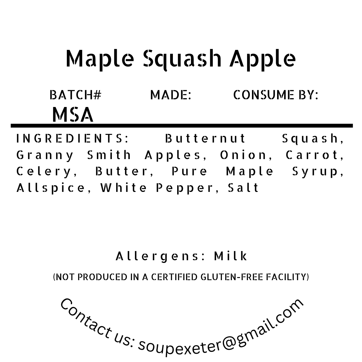 Butternut Squash Bisque