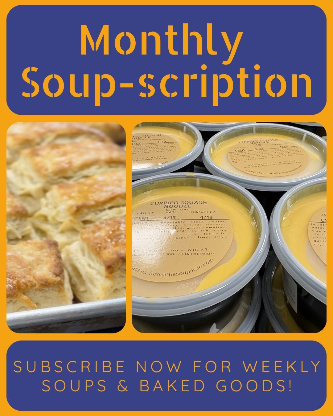 Monthly Soup-scription