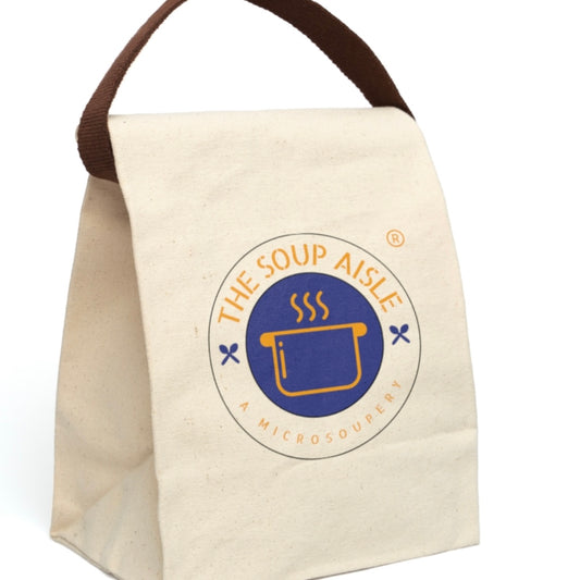 The Soup Aisle Canvas Lunch Tote