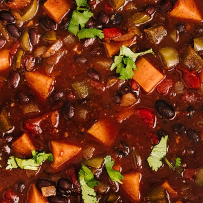 Black Bean Sweet Potato Chili (V)