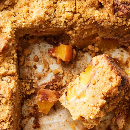 Brown Butter Peach Cake