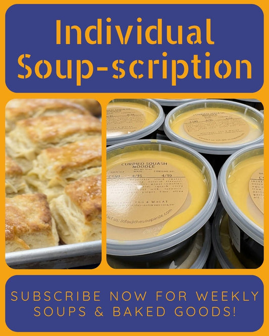 Individual Monthly Soup-scription