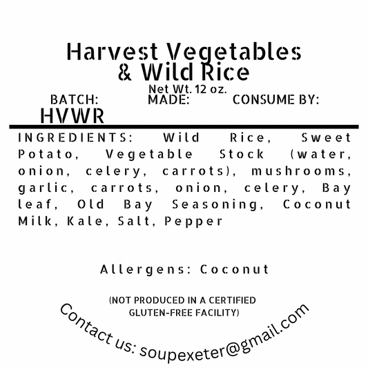 Harvest Vegetables & Wild Rice