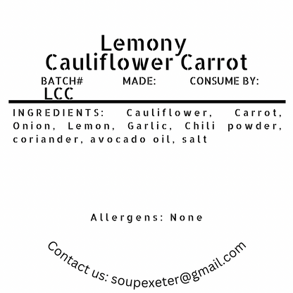 Lemony Cauliflower Carrot (V)